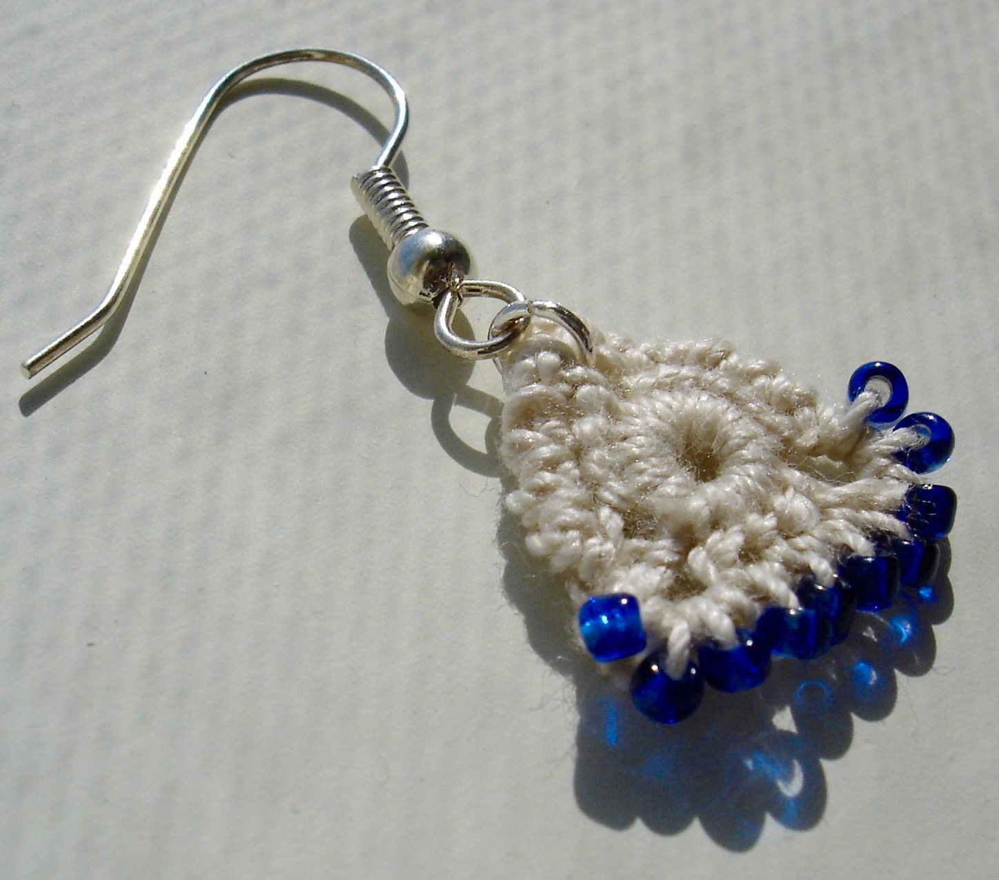 Free Patterns by H Simple Beaded Earrings