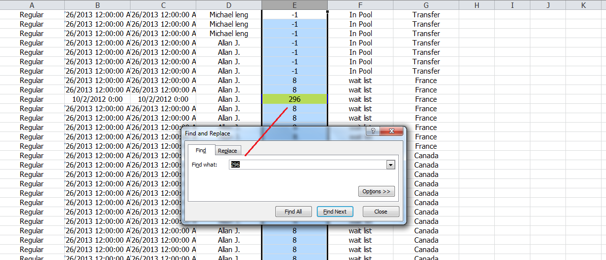 Excel Tips Tricks And Shortcuts How To Find Data In A Range Of