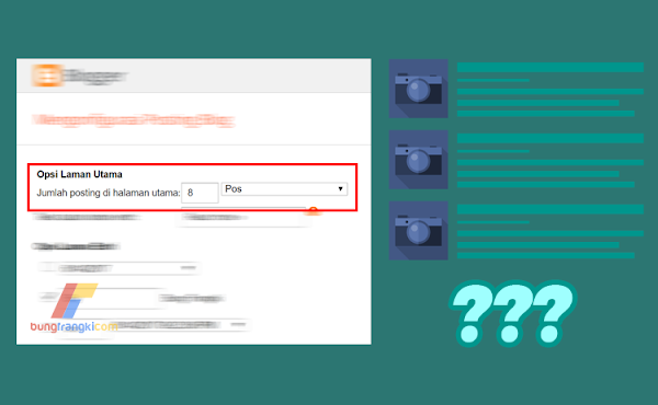 Mengapa Jumlah Postingan di Homepage tidak Sesuai dengan yang telah Disetting?