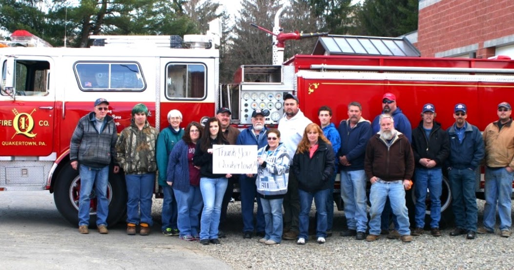 Solomon's words for the wise Quakertown Fire Department Gives Fire