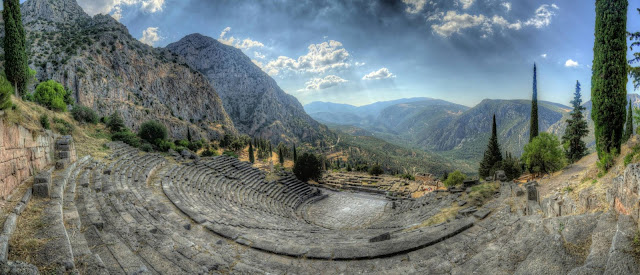 Theater Delphi, Greece