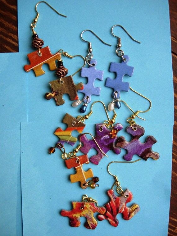 How to Recycle: Recycled Jigsaw Puzzle Pieces