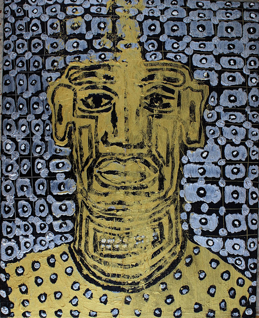 Conquering Gold, 2015, Acrylic On Board Conquering Gold, 2015, Acrylic On Board