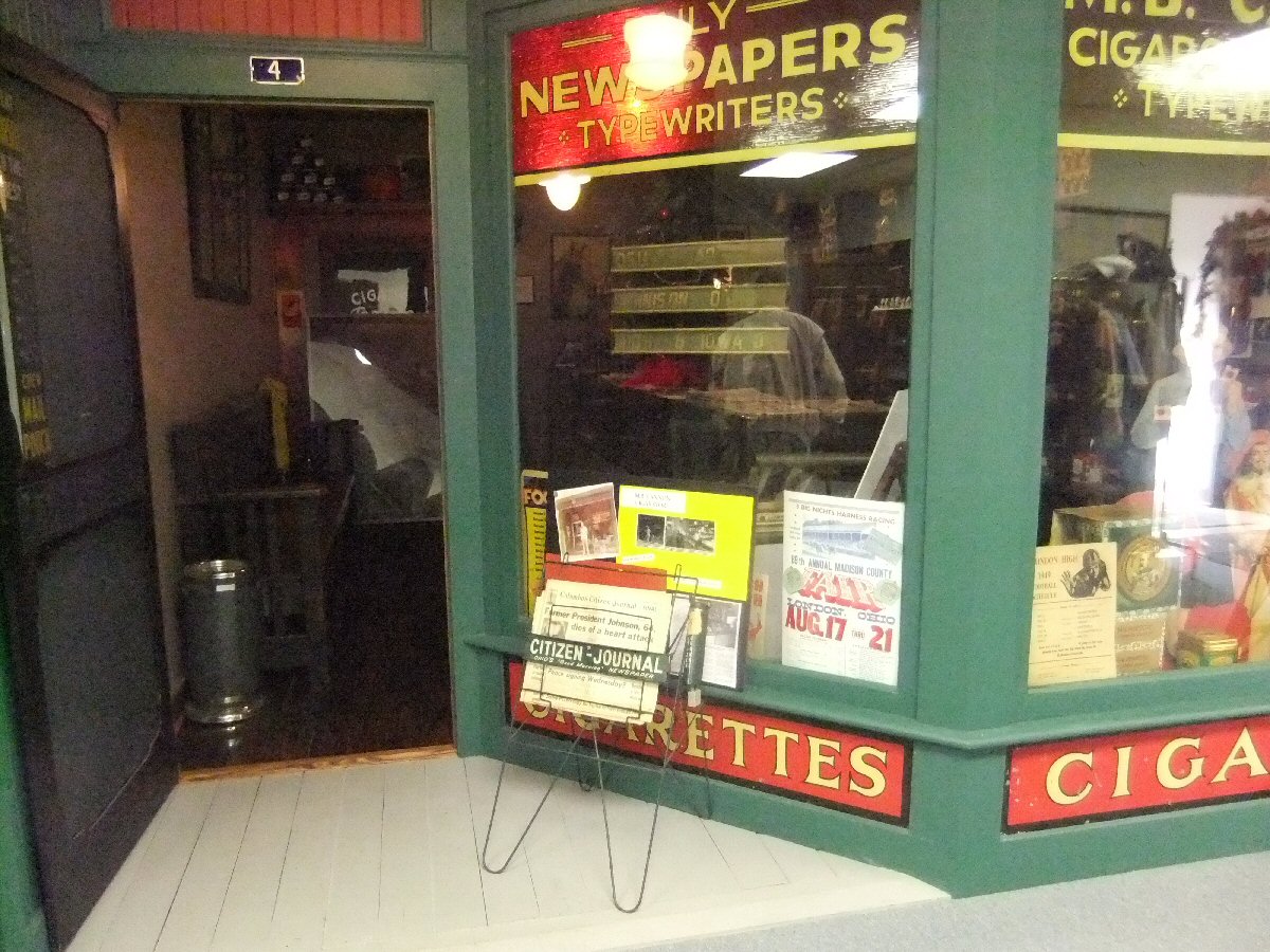 Pauline Persing Art, Writing,& Natural History Canon's Cigar Shop, London, Ohio