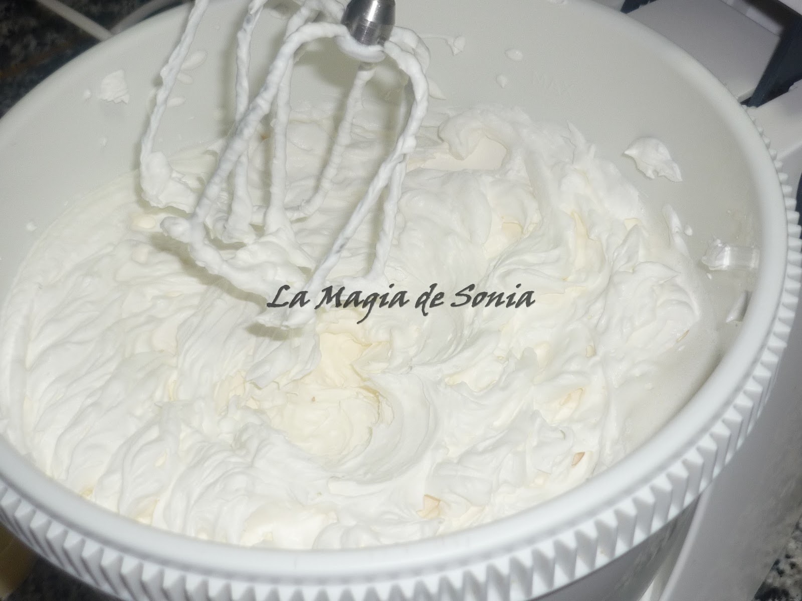 La Magia de Sonia: Tarta de Nata - Trufa