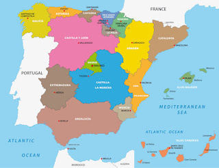 Map of Spain