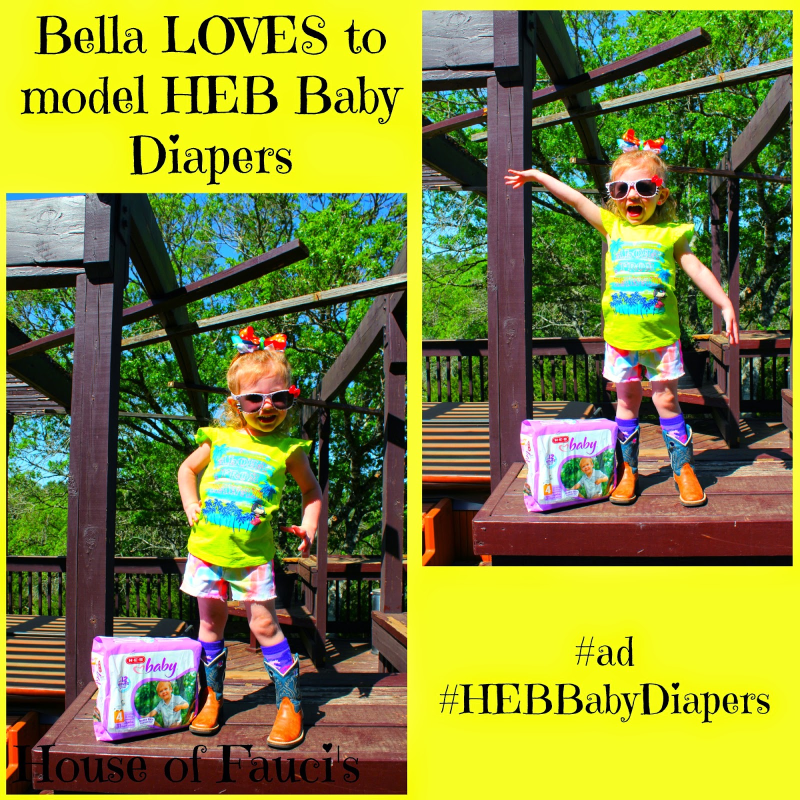 House of Fauci's An HEB Baby Diapers Sponsored Post This Mom Knows