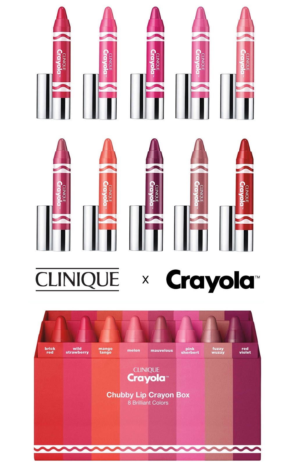 CLINIQUE x CRAYOLA Limited Edition Collection CLINIQUE x CRAYOLA Limited Edition Collection