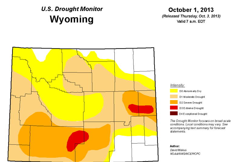 Star Valley Weather Wyoming Receives Major Drought Relief