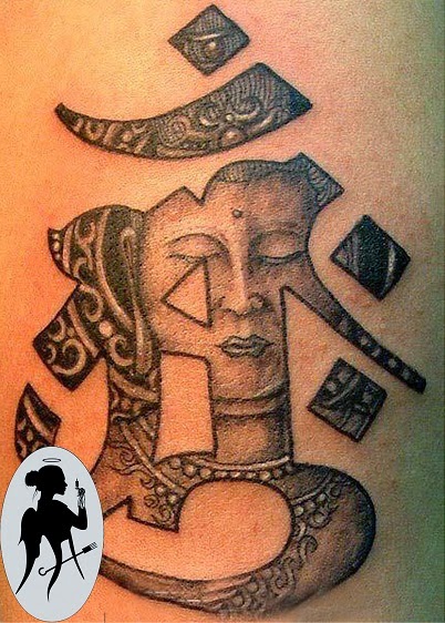 Face - portrait tattoo | Angel tattoo designs, Tattoos, Tattoo prices