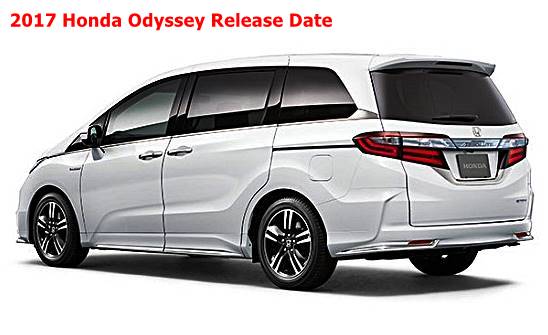 2017 Honda Odyssey Release Date