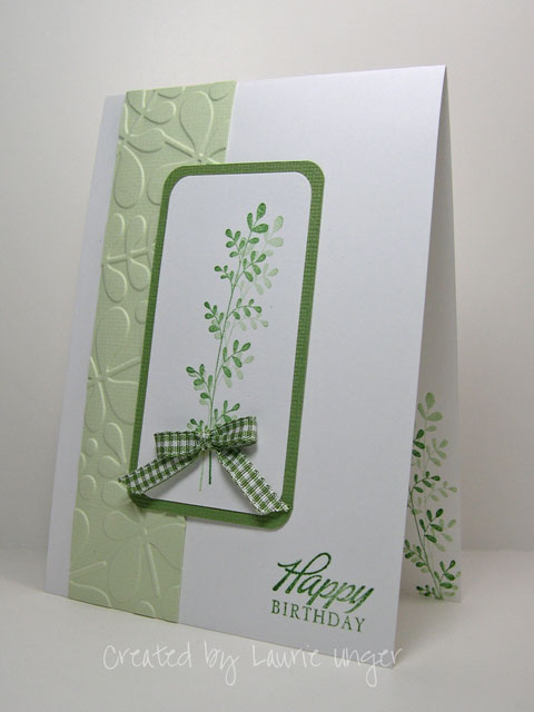 Laurie's Stamping Blog: CAS Birthday card