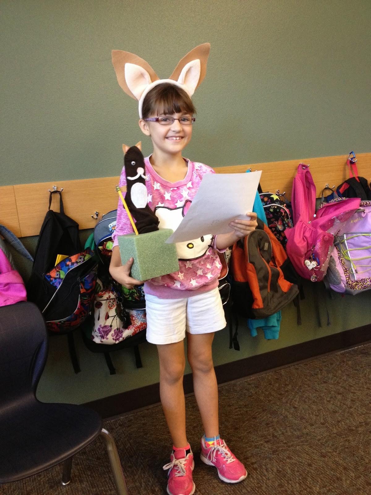 Karen Mensing Puppet Book Report