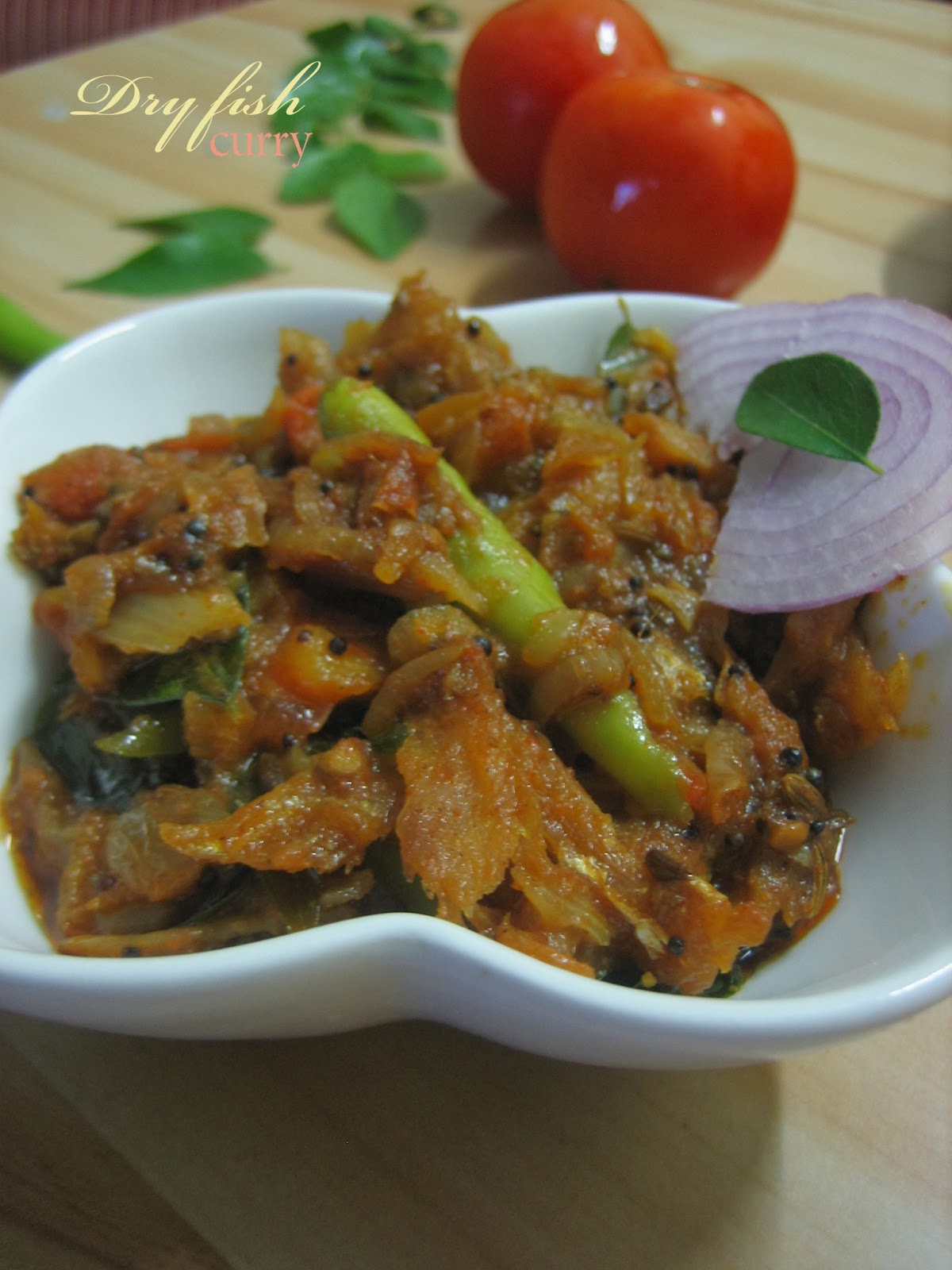 Spicy Foood Dry fish/karuvad curry