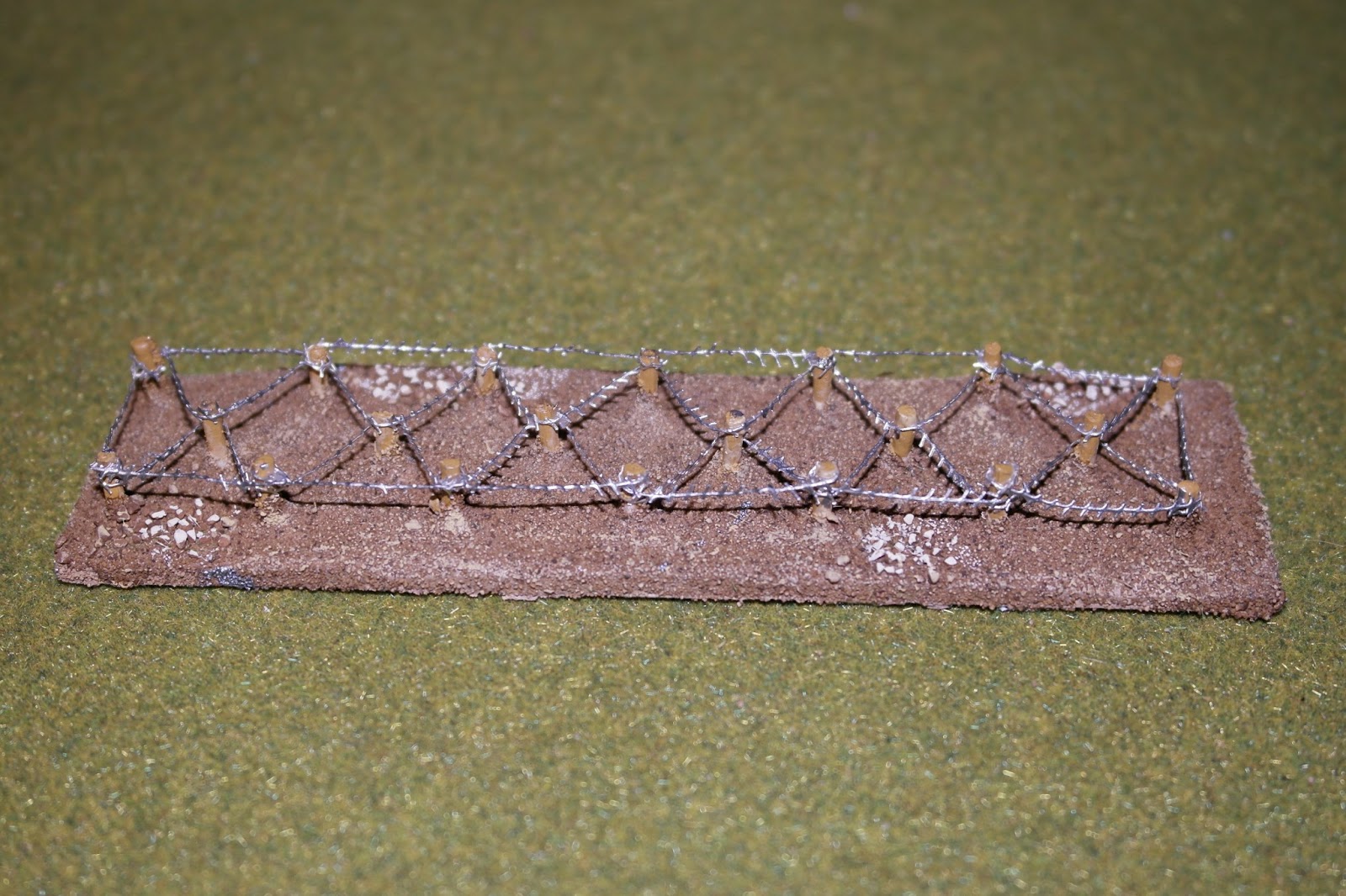 Turbil Miniatures How To Make Barbed Wire Entanglements