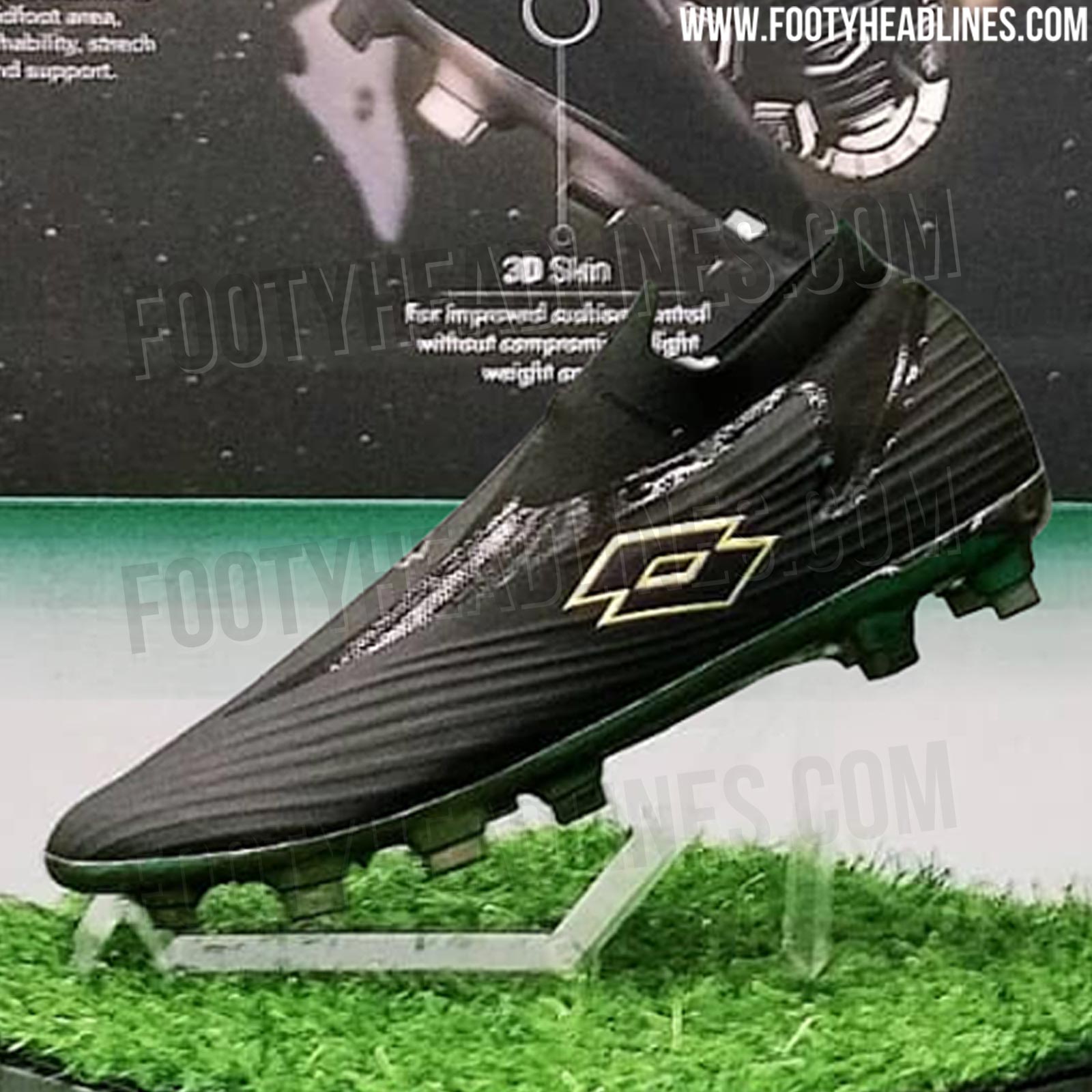 new laceless football boots