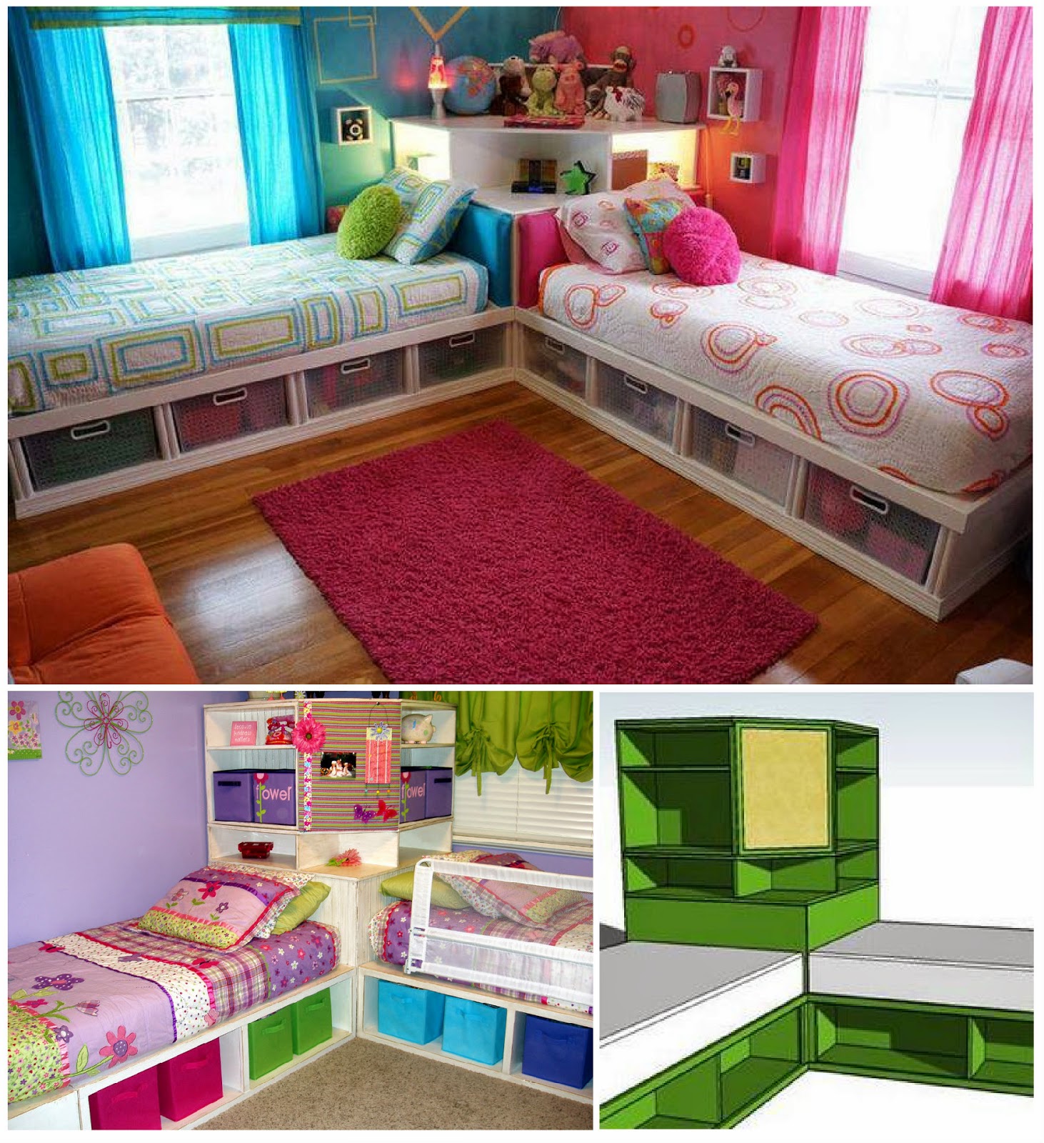 Ideas & Products Kids Bed Storage