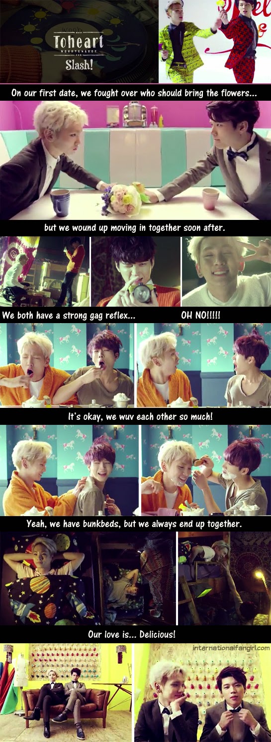 WooHyun and Key's slashy moments in Delicious.