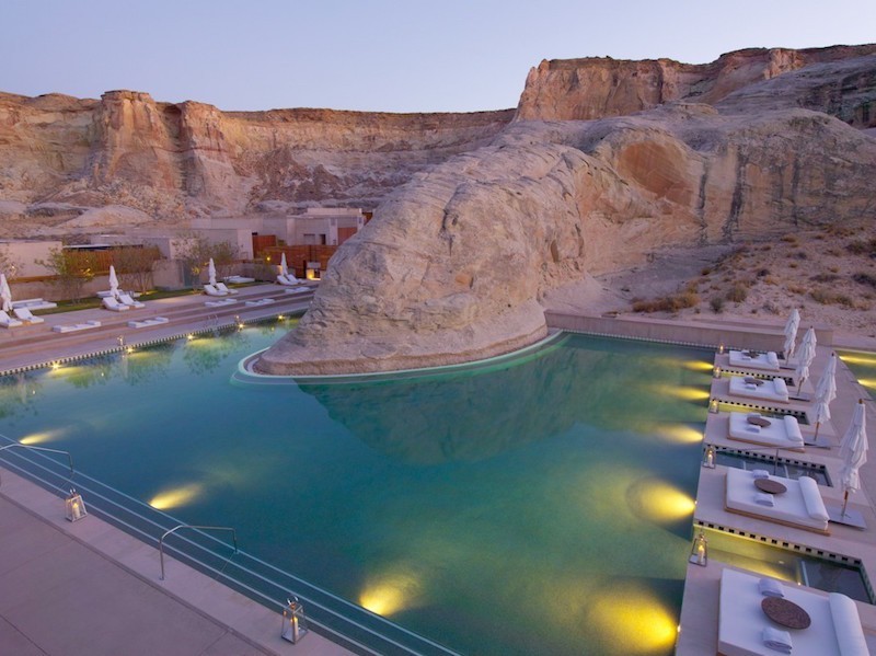 10 Of The Most Beautiful Hotels In America That Deserve A Spot On Your Travel Bucket List - Amangiri Resort, Canyon Point, Utah