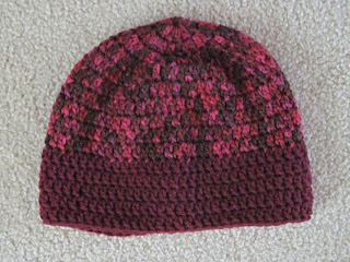 crocheted hat