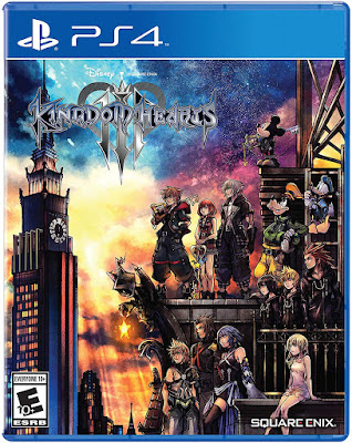 Kingdom Hearts 3 Game Cover Ps4