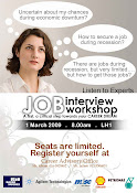 Job Interview Workshop poster
