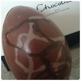 close up of hotel chocolat milk chocolate scrambled egg