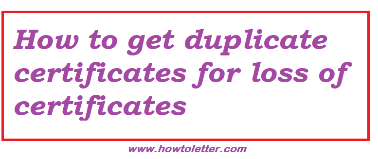 How To Get Duplicate Certificates For Loss Of Certificates Letter Formats And Sample Letters We were quite delighted to see the new mall. letter formats and sample letters