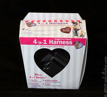 4 in I Pet harness package