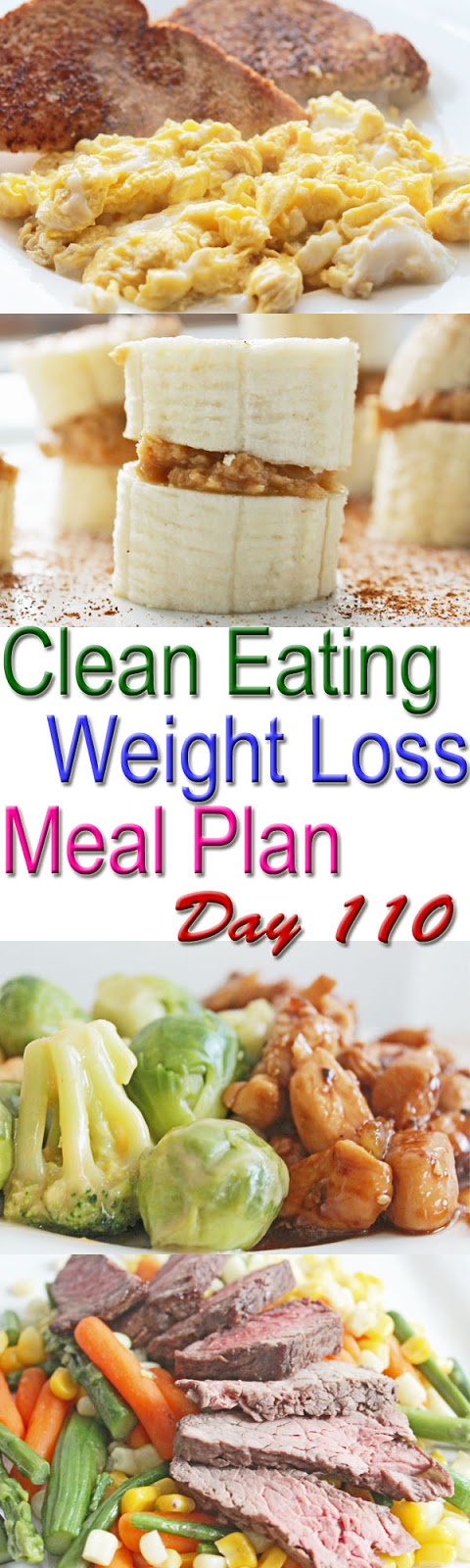 Clean Eating Weight Loss Meal Plan 110 | Clean Eating Meal ...
