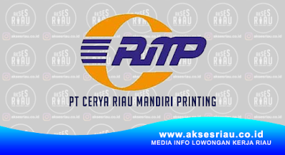 PT Cerya Riau Mandiri Printing Pekanbaru