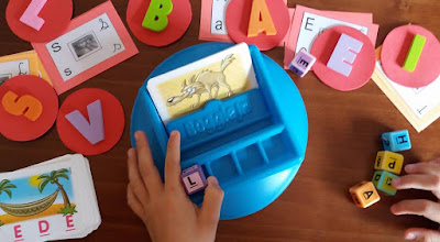 Compra online de Pai-filho 2 jogadores jogo de tabuleiro tic-tac-toe grande  comer pequeno devorar brinquedos de tabuleiro crianças/crianças