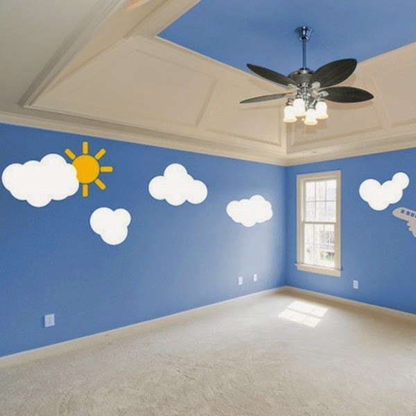 Beautiful wall stickers ideas for a cute girl nursery