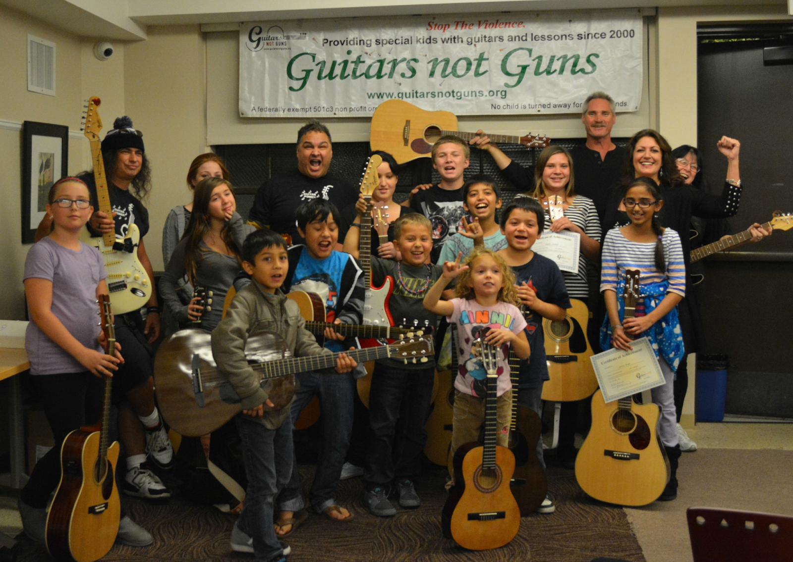 Guitars Not Guns, Inc. California Gallery