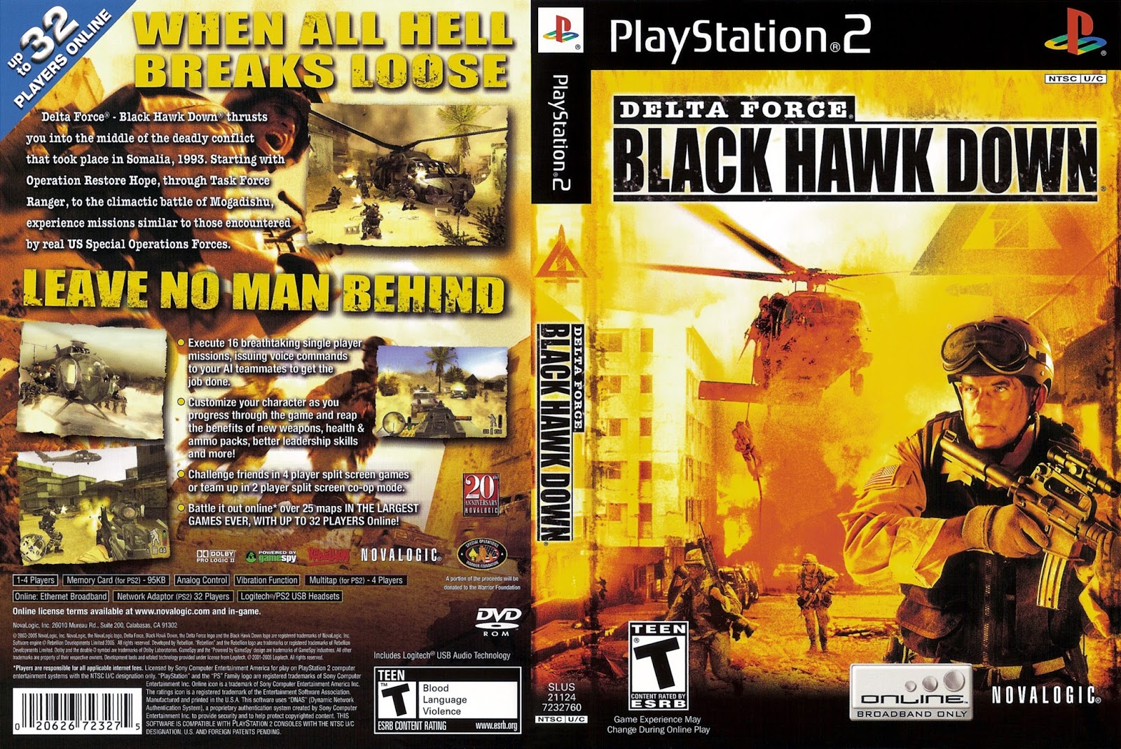 Delta Force Black Hawk Down Game Free Download Full Version for PC