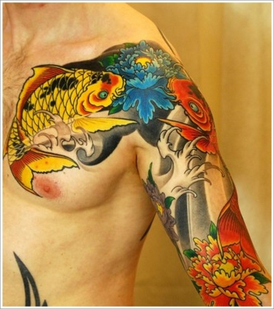 The most beautiful Koi Fish Tattoo for men and women
