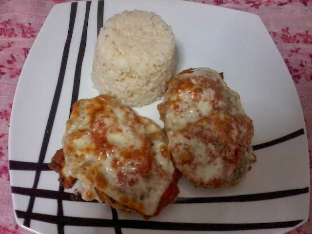 bife à milanesa assado Receita de bife à milanesa assado