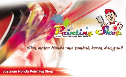 Honda painting shop kini sudah ada di Medan!
