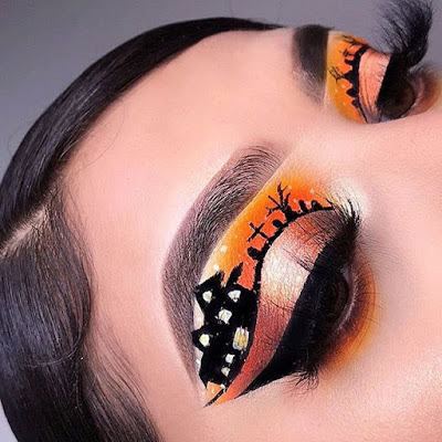 23+ Creepy Halloween Eye Makeup Ideas To Copy In 2019 Still trying to find the proper makeup to wear this Halloween 23+ Creepy Halloween Eye Makeup Ideas To Copy In 2019
