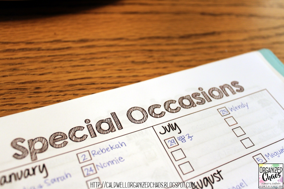 10 Life / Home Items You Should Include in Your Planner Organized Chaos