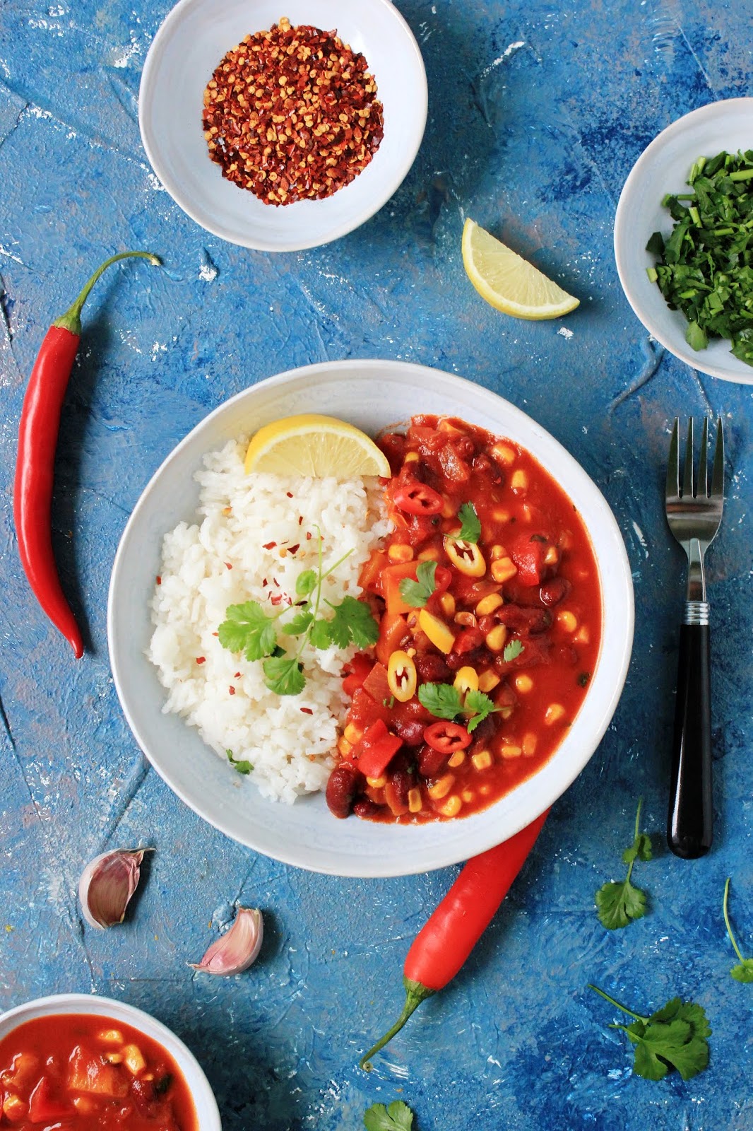 Chili sin carne | Tysia Gotuje blog kulinarny
