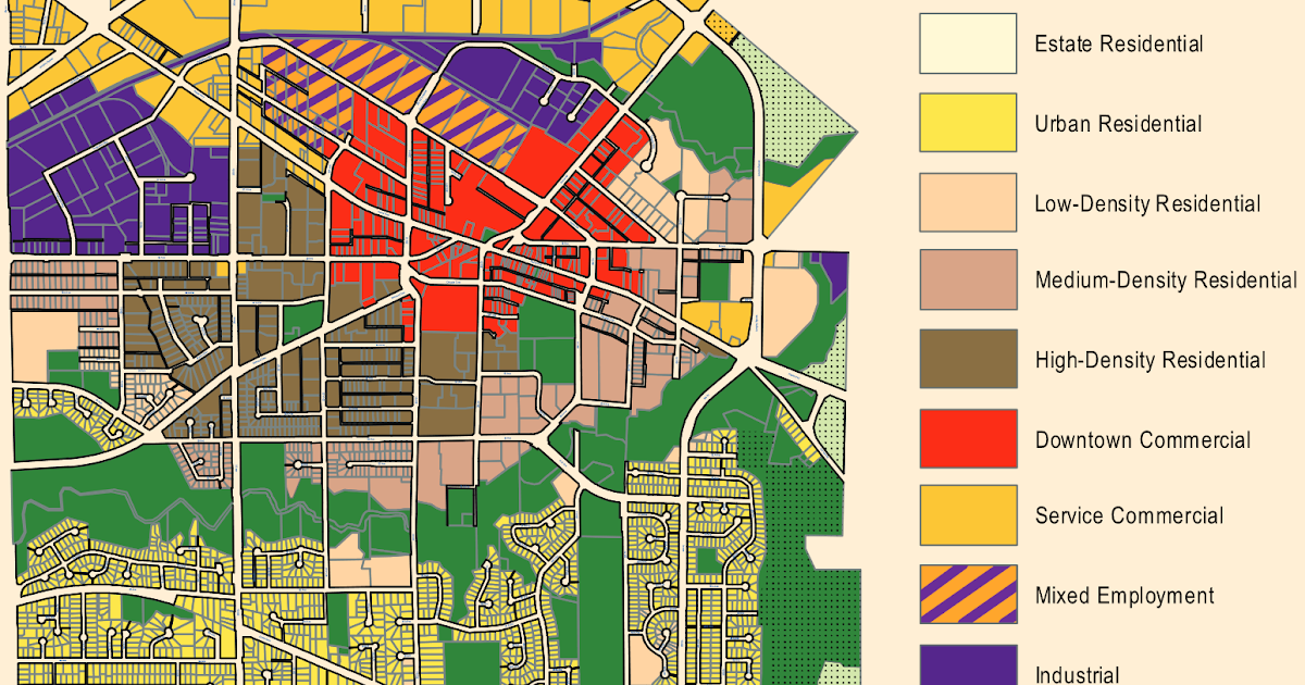 Calgary Land Use Maps The South Fraser Blog: City Of Langley Updated Neighbourhood Profiles