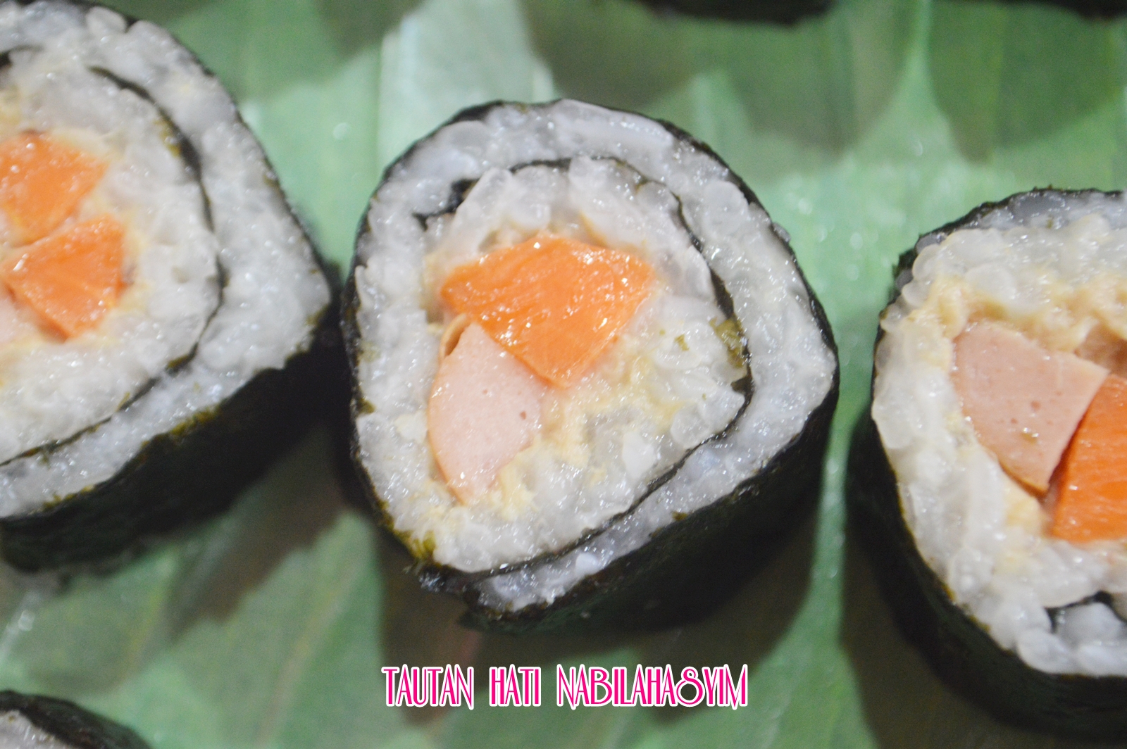 RESEPI Kimbap Korea yang Simple NabilaHasyim Family