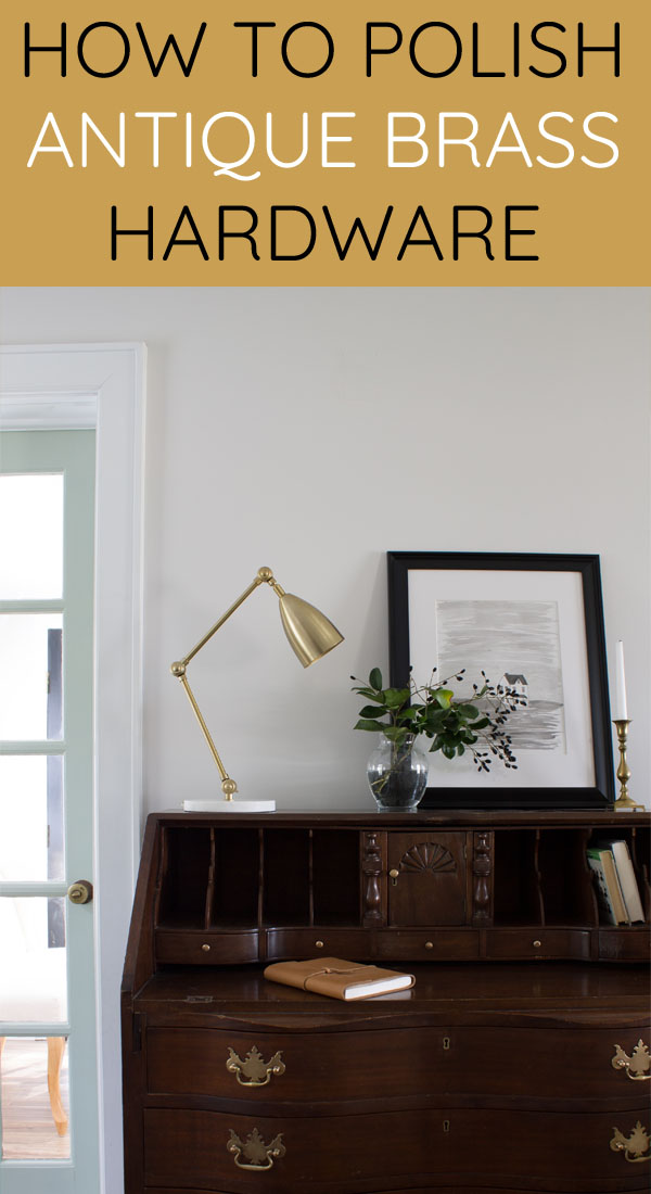 How To Polish Antique Brass Hardware The Inspired Hive