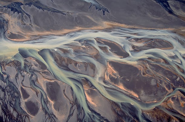 River from above, Iceland - Top 20 Spots to See in Europe
