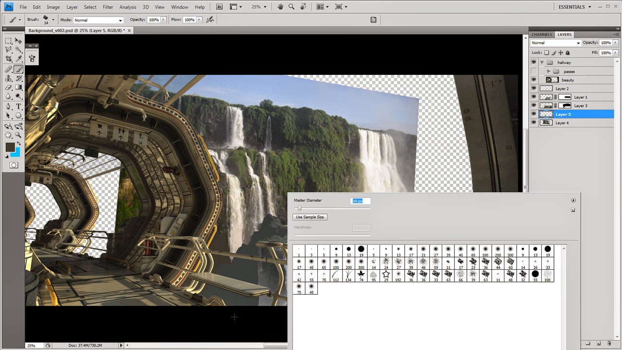 gnomon matte painting techniques for