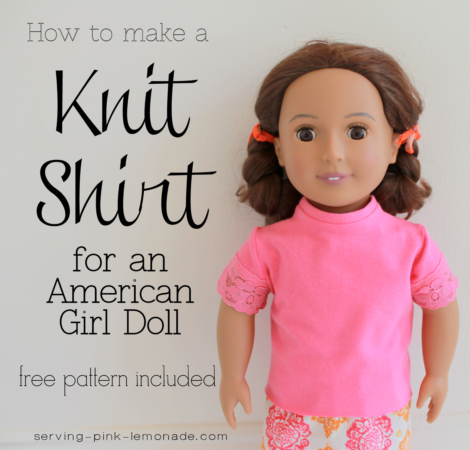18 inch doll pattern