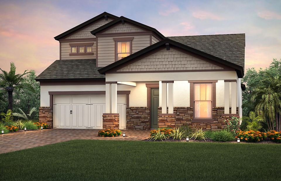 CRYSTAL LAGOON IN EPPERSON RANCH, WESLEY CHAPEL Builders in Epperson