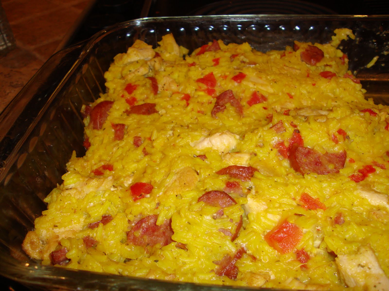 Amazing Grays: Snowed-In with Yellow Rice Casserole
