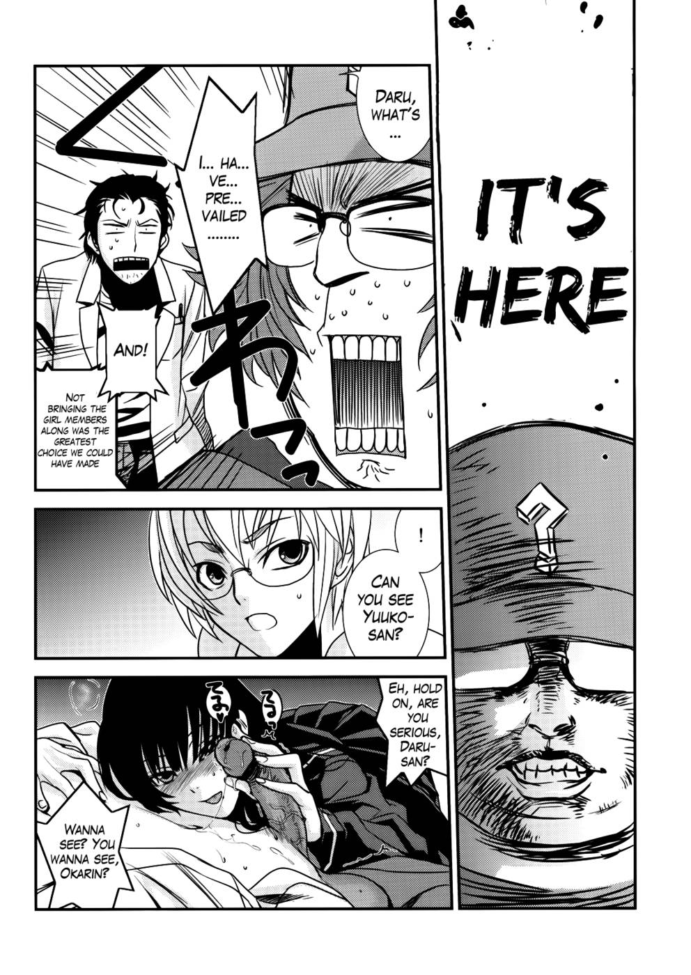 Hentai Manga Comic-It Really Was There! A Scary Story-Read-16